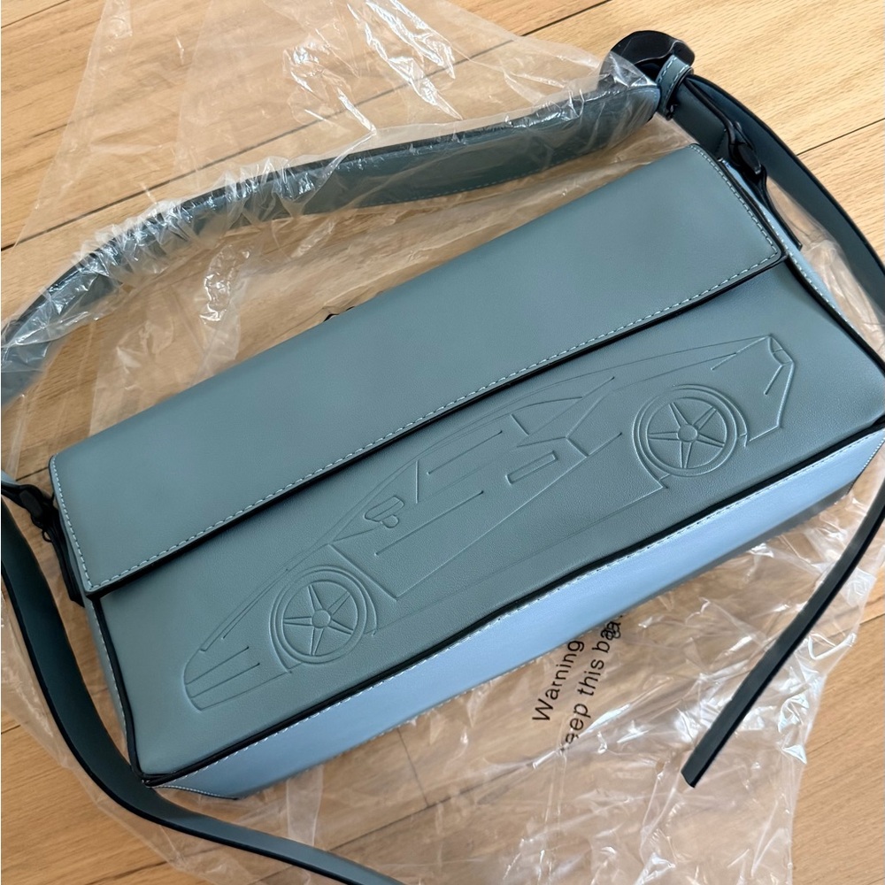 NUNOO Crossbody Bag with Car Embossing